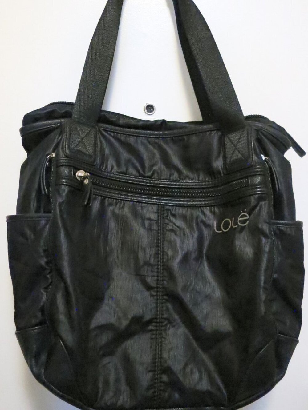 Lole Women's Large Bag Convertible Shoulder Backpack Athletic Gym Travel